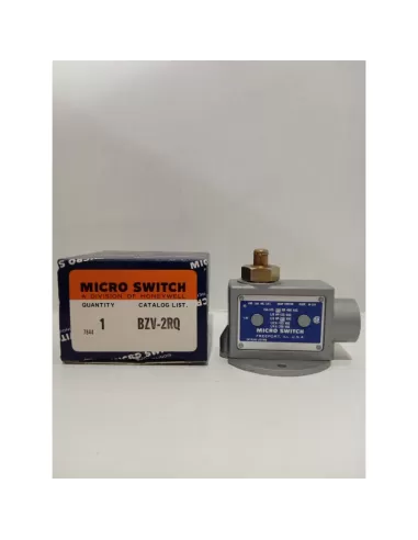 Final de carrera de pistón Honeywell bzv-2rq 15a 125-480vac con base de fijación