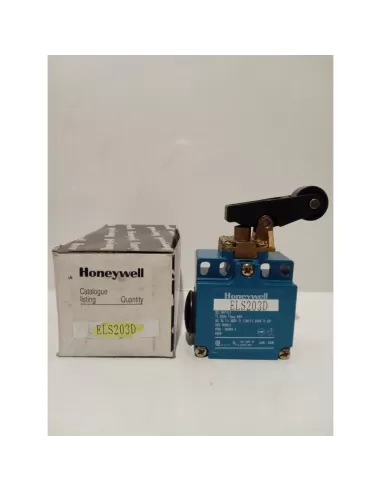 Final de carrera de palanca Honeywell els203d con rodillo 6a 500v no nc ip66 ul