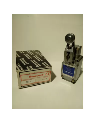 Interrupteur de fin de course à levier avant Honeywell 1LS6 avec galet métallique 10 A 120-480 V CA