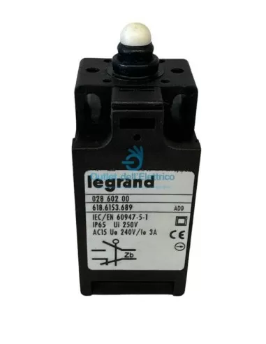 Legrand 047628 wh9131-blizzardp fin de course