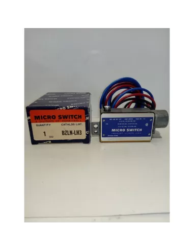 Honeywell bzln-lh3 prewired limit switch 15a 125-480vac left mount