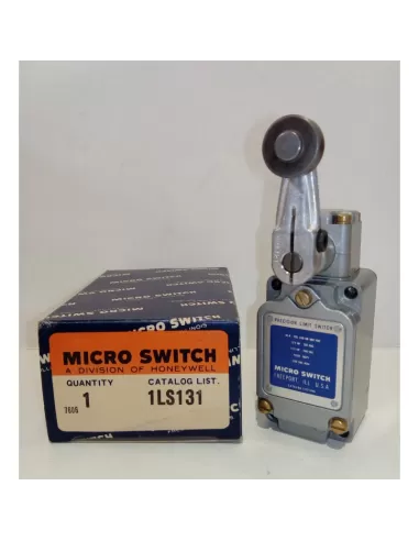 Honeywell 1LS131 verstellbarer Hebel-Endschalter mit Rad 10 A 120–480 VAC