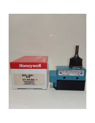 Interrupteur de fin de course à piston Honeywell BZE6-2RN8 15 A 125-480 V CA NO/NC