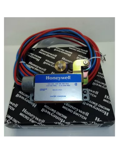 Honeywell bzln-2-rh7 roller lever limit switch 15a 125-480vac pre-wired right