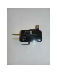 Microswitch 15a 250vac sans levier nc avec roue métallique