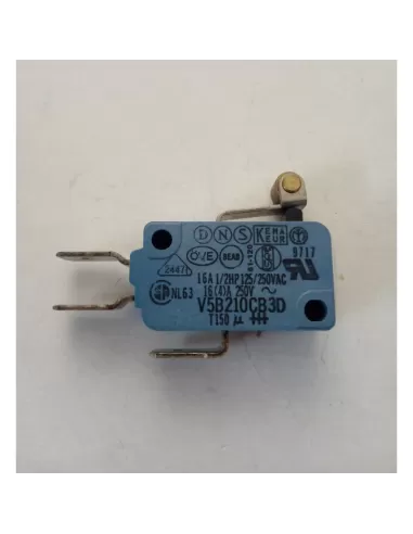 Micro-interrupteur Honeywell V5B210CB3D 16 A 250 V CA sans contact normalement fermé, avec levier et molette métallique