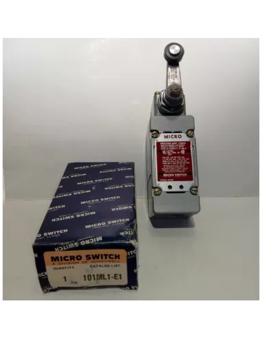 Interrupteur de fin de course à levier à galet Honeywell 101ml1-e1, 10 A, 120-480 Vca, homologué UL