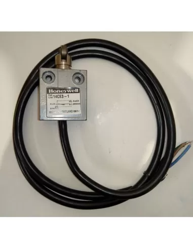 Interrupteur de fin de course à piston à galet Honeywell 14ce3-1, 5 A, 125-250 Vca, câble de 1 m