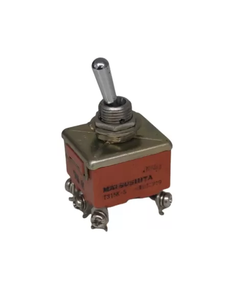 Matsushita T315KS 15A On/Off Screw Toggle Switch