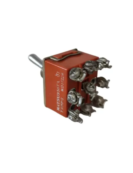 Panasonic T315P-S 15A On/Off/On Toggle Switch with Screws