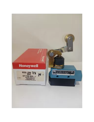 Interrupteur de fin de course à levier rotatif Honeywell BZE6-2RN28 15 A 125-480 V CA