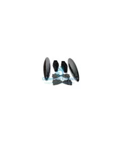 Metal Spot 32000 Eos pair of chromed 2-way cable connections