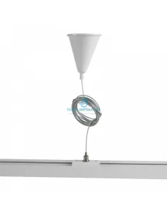 Wiva 41900129 Kit sospensione per binario 2m bianco