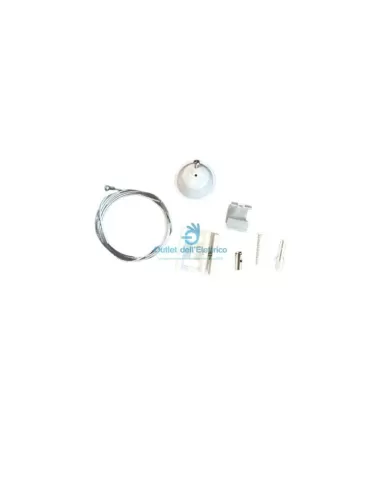 Wiva 41900129 Kit sospensione per binario 2m bianco