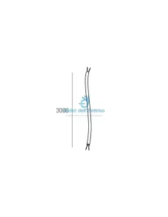 Novalux A1041/M33AGR Alimentation par câble 5x1,5 l 3000 rosace grise