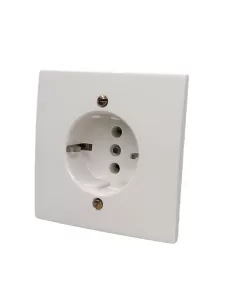 Vimar 06417.B 2P T 16A Prise blanche allemande 2