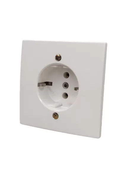 Vimar 06417.B Presa 2P T 16A Tedesco Bianco