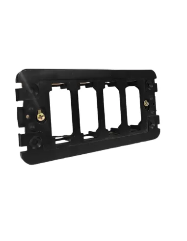 Support Vimar série 08532 8000, 4 modules, vis