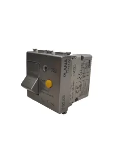 Vimar Plana 14411.06.SL Interrupteur différentiel multiple 1P N C6 10 mA Argent