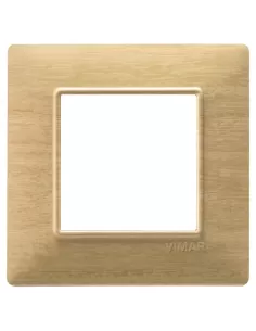 Vimar 14642.31 Placa Plana 2 Módulos Ceniza