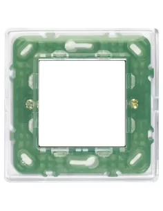 Vimar 14642.42 Placa Plana Reflex Aria de 2 módulos