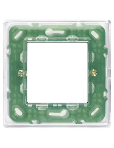 Vimar 14642.42 Placa Plana Reflex Aria de 2 módulos