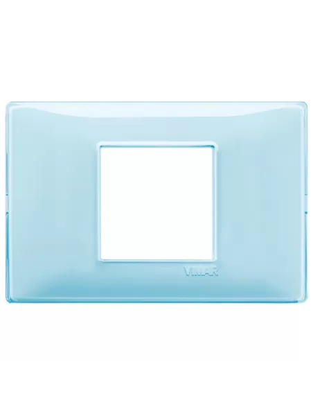 Vimar Plana 14652.45 Placca 2 Moduli Centrali Reflex Acqua