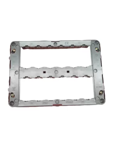 Support Vimar Idea 16718 pour 12 modules - Vis