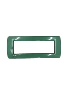 Vimar Idea 16756.08 Placa Rond� 6 Módulos Verde Salvia
