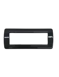 Vimar Idea 16756.11 Plaque ronde 6 modules Noir