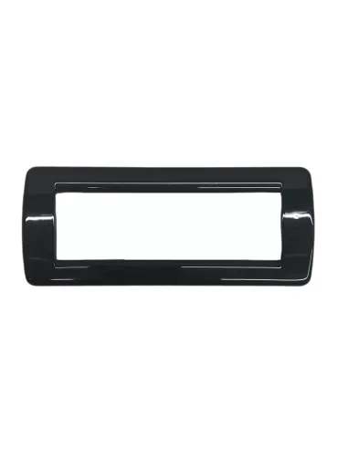 Vimar Idea 16756.11 Plaque Rond� 6 Modules Noir