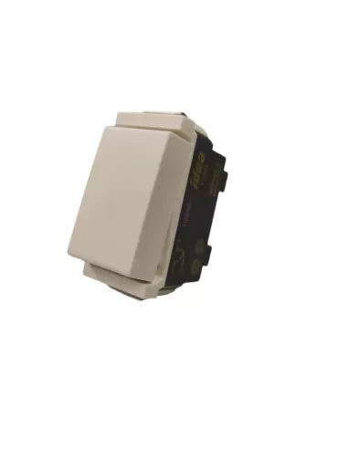 Vimar 17003.B Idea Narrow Module Diverter 1P 16Ax White compatible only with 2-module supports