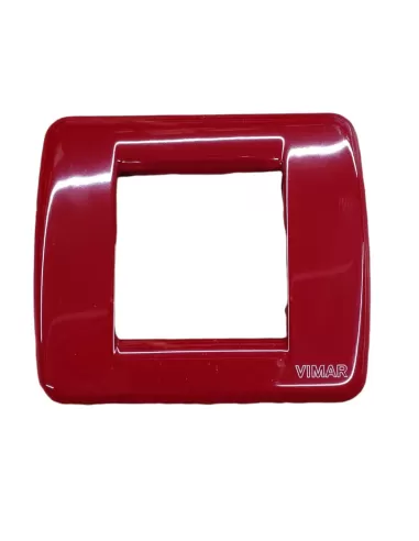 Vimar 17093.05 Idea Round Plate 1/2 Modules Amaranth