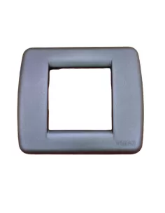 Vimar 17093.28 Idea Plaque ronde 1/2 Modules Bleu Euro Mic