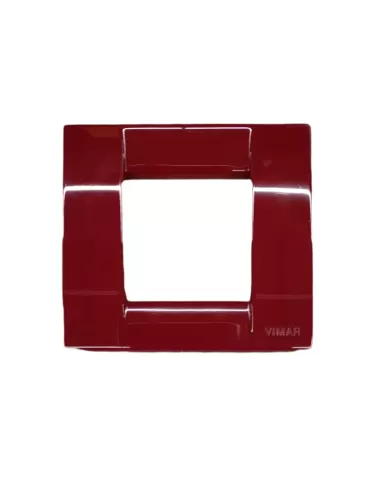 Vimar 17097.07 Idea Placca Classica 1/2 Moduli Rosso