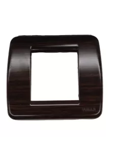 Vimar 17098.44 Idea Round Plate 1/2 Modules Rosewood
