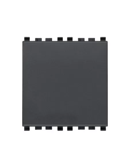 Vimar 20008.2 1P N° 10A 2 Module Bouton-poussoir Gris