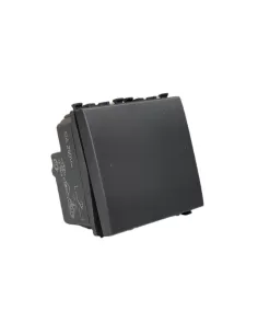 Vimar 20008.2 1P No 10A bouton poussoir 2 modules Gris 2
