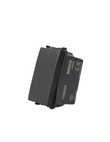 Vimar 20010 Pulsante 1P Nc 10A Grigio