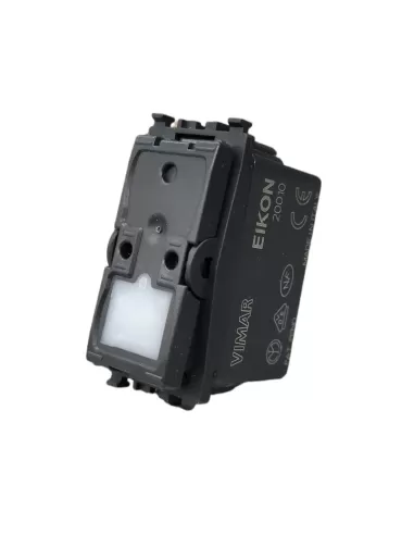 Vimar 20010.0 Push Button Mechanism 1P Nc 10A