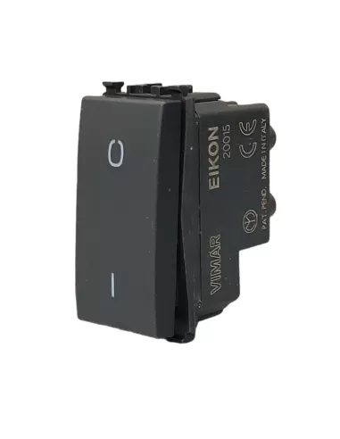 Vimar 20015 Interruttore 2P 16Ax Grigio