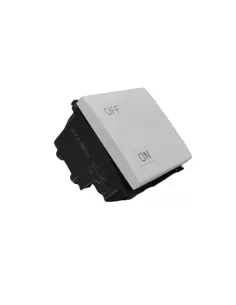 Vimar 20016.2.B Interrupteur 2P 20Ax 2 Modules Blanc 2