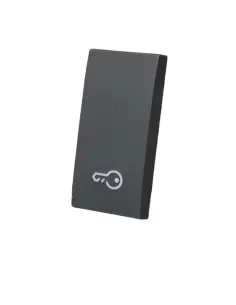 Vimar 20021.C Tapa Llave 1 Módulo Símbolo Campana Gris 2