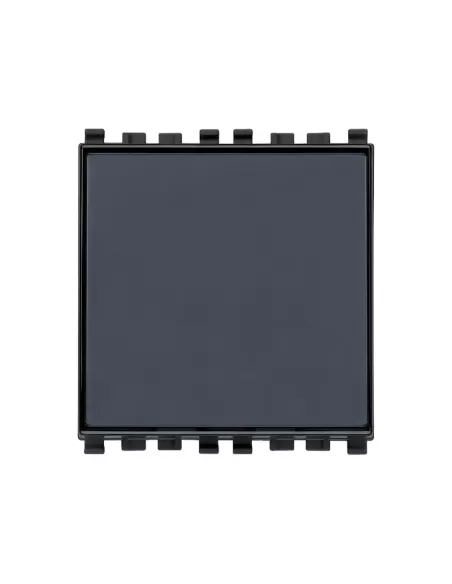 Vimar 20050 1P Nr. 10A Plattenknopf Grau