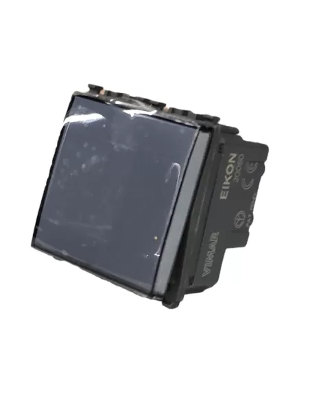 Vimar 20050 Pulsante Targhetta 1P No 10A Grigio