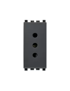 Toma de corriente Vimar 20201 Eikon 2P T 10A P11 gris