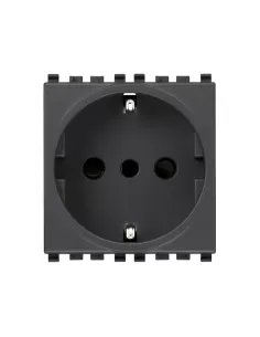 Vimar 20209 2P T 16A P30 socket grey