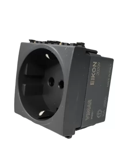 Vimar 20209 2P T 16A P30 Steckdose grau