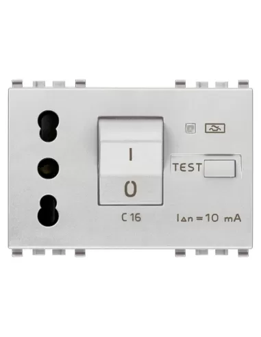 Vimar 20283.N 2P T 16A Bipass Bivalent Socket Intb Mtdifc16 Next