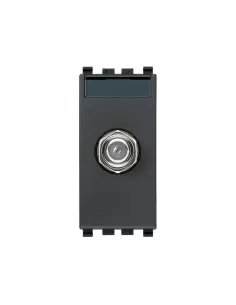 Vimar 20318 Coaxial Socket Type F Female Grey